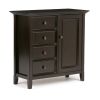 Amherst - Medium Storage Cabinet - Hickory Brown