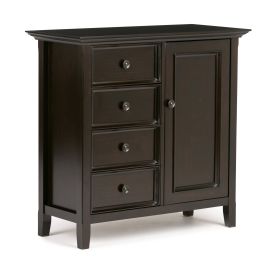 Amherst - Medium Storage Cabinet - Hickory Brown