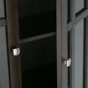 Bedford - Medium Storage Cabinet - Dark Tobacco Brown