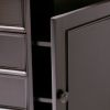 Amherst - Medium Storage Cabinet - Hickory Brown