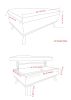 Owen - Lift Top Large Coffee Table Storage Ottoman - Distressed Grey