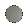 Beaded Round Wall Mirror 27"D